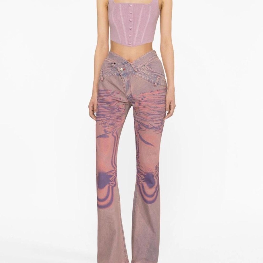 Masha Popova Oil Spill Jeans